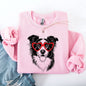 Border Collie, Pet, Dog Breed, Valentine's Sweatshirt