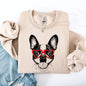 Boston Terrier, Pet, Dog Breed, Valentine's Sweatshirt