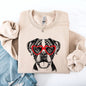 Boxer, Pet, Dog Breed, Valentine's Sweatshirt