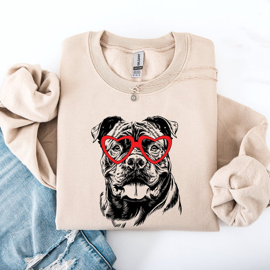 Cane Corso, Pet, Dog Breed, Valentine's Sweatshirt