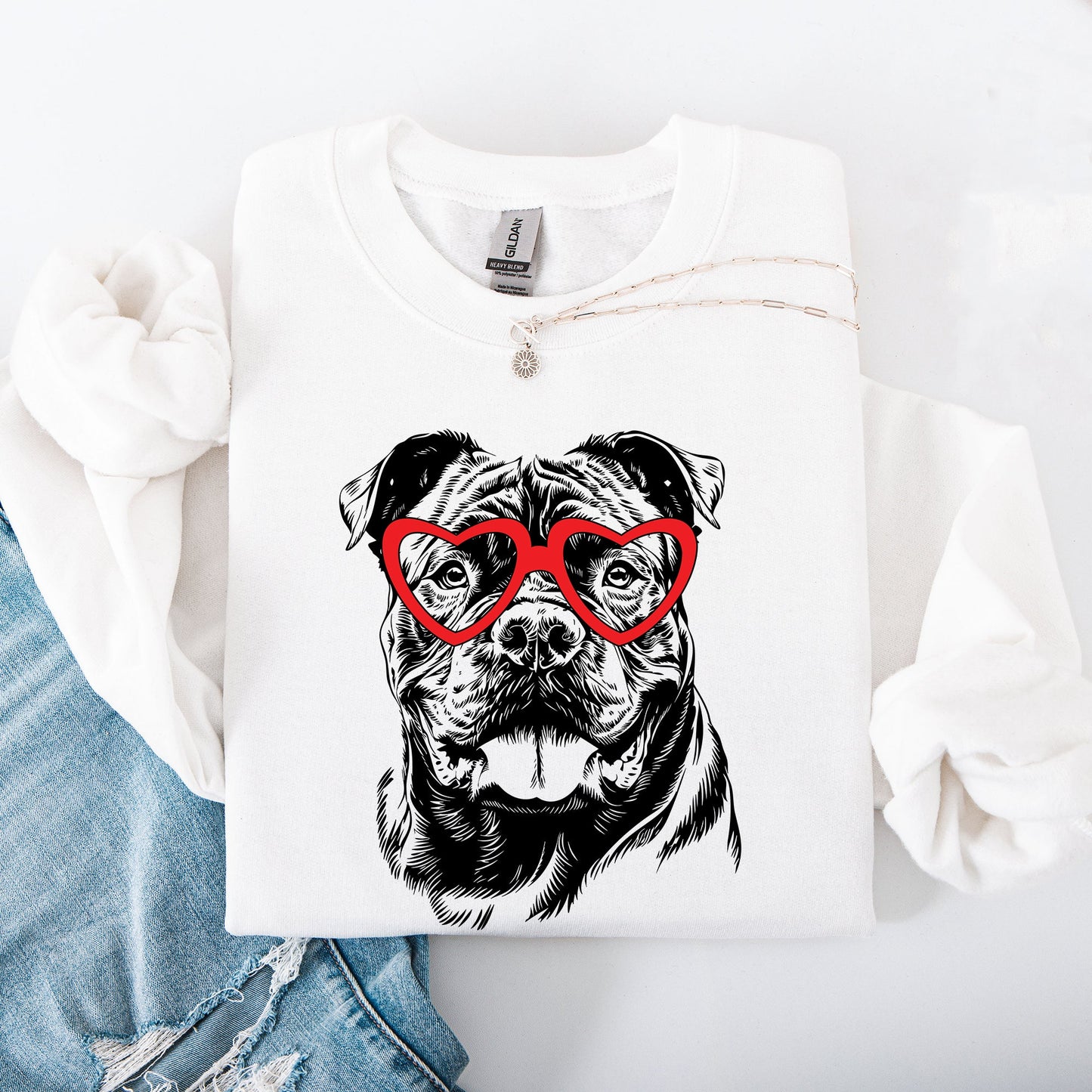 Cane Corso, Pet, Dog Breed, Valentine's Sweatshirt