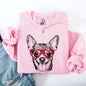 Chihuahua, Pet, Dog Breed, Valentine's Sweatshirt
