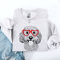 Cockapoo, Pet, Dog Breed, Valentine's Sweatshirt