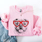 English Bulldog, Pet, Dog Breed, Valentine's Sweatshirt