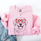 Great Pyrenees, Pet, Dog Breed, Valentine's Sweatshirt