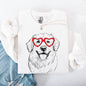Great Pyrenees, Pet, Dog Breed, Valentine's Sweatshirt