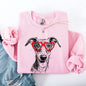 Grey Hound, Pet, Dog Breed, Valentine's Sweatshirt