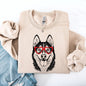 Husky, Pet, Dog Breed, Valentine's Sweatshirt