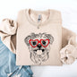 Maltese, Pet, Dog Breed, Valentine's Sweatshirt