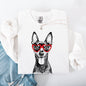 Miniature Pinscher, Min Pin, Pet, Dog Breed, Valentine's Sweatshirt