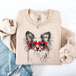 Papillon, Pet, Dog Breed, Valentine's Sweatshirt