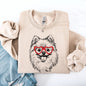 Pomeranian, Pet, Dog Breed, Valentine's Sweatshirt