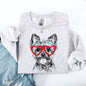Yorkie, Yorkshire Terrier, Pet, Dog Breed, Valentine's Sweatshirt