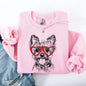 Yorkie, Yorkshire Terrier, Pet, Dog Breed, Valentine's Sweatshirt