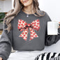 Vintage Bow, Hearts, Coquette, Valentine's Day, Love Sweatshirt
