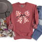 Vintage Bow, Hearts, Coquette, Valentine's Day, Love Sweatshirt