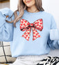 Vintage Bow, Hearts, Coquette, Valentine's Day, Love Sweatshirt
