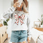 Retro Bow, Hearts, Coquette, Valentine's Day, Love Sweatshirt