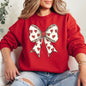 Retro Bow, Hearts, Coquette, Valentine's Day, Love Sweatshirt