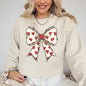 Retro Bow, Hearts, Coquette, Valentine's Day, Love Sweatshirt