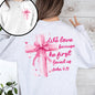 He First Loved Us, John 4:19, Jesus, Religious, Christian, Faith, Valentine's Day, Front and Back Sweatshirt