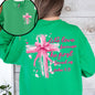 He First Loved Us, John 4:19, Jesus, Religious, Christian, Faith, Valentine's Day, Front and Back Sweatshirt