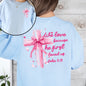 He First Loved Us, John 4:19, Jesus, Religious, Christian, Faith, Valentine's Day, Front and Back Sweatshirt