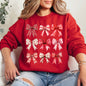 Retro Bows, Ribbons, Coquette, Valentine's Day, Love Sweatshirt