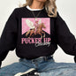 Pucker Up Cowboy, Western, Country, Valentine's Day, Love Sweatshirt