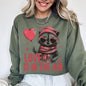 Love Is In The Air, Racoon Lover, Valentine's Day, Love Sweatshirt