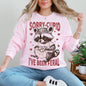 Sorry Cupid I've Been Feral, Racoon, Love Bites, Valentine's Day, Love Sweatshirt