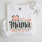 Floral Mama, Shamrock, Lucky, Clover, Irish, Lucky Charm, St Patrick's Day Sweatshirt