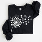 Lucky Dandelion, Clover, Irish, Lucky Charm, St Patrick's Day Sweatshirt