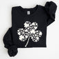 St. Paddy's Day Shamrock, Clover, Retro, Lucky, Irish, Lucky Charm, St Patrick's Day Sweatshirt