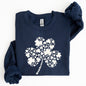 St. Paddy's Day Shamrock, Clover, Retro, Lucky, Irish, Lucky Charm, St Patrick's Day Sweatshirt