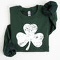 Shamrock, Clover, Lucky, Retro, Lucky, Irish, Lucky Charm, St Patrick's Day Sweatshirt