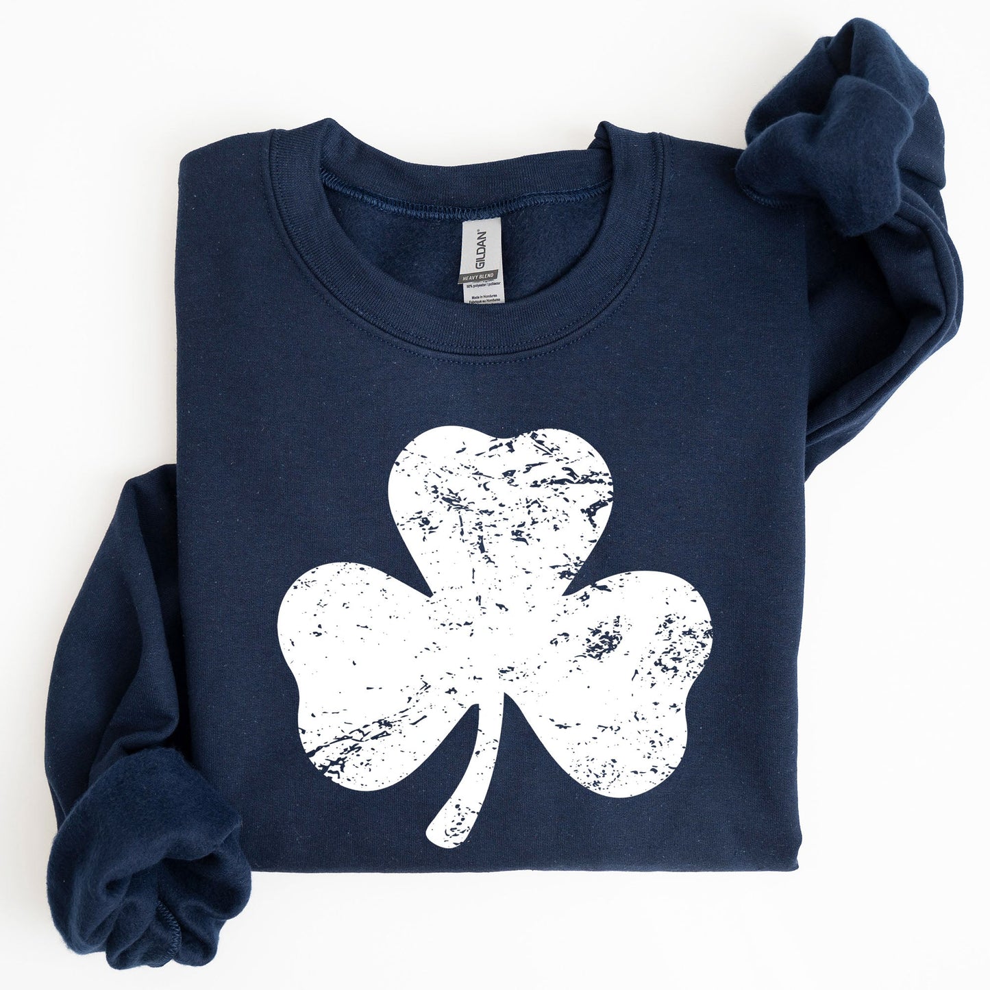 Shamrock, Clover, Lucky, Retro, Lucky, Irish, Lucky Charm, St Patrick's Day Sweatshirt