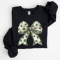 St. Paddy's Day Coquette, Bow, Shamrock, Clover, Irish, Lucky, Lucky Charm, St Patrick's Day Sweatshirt
