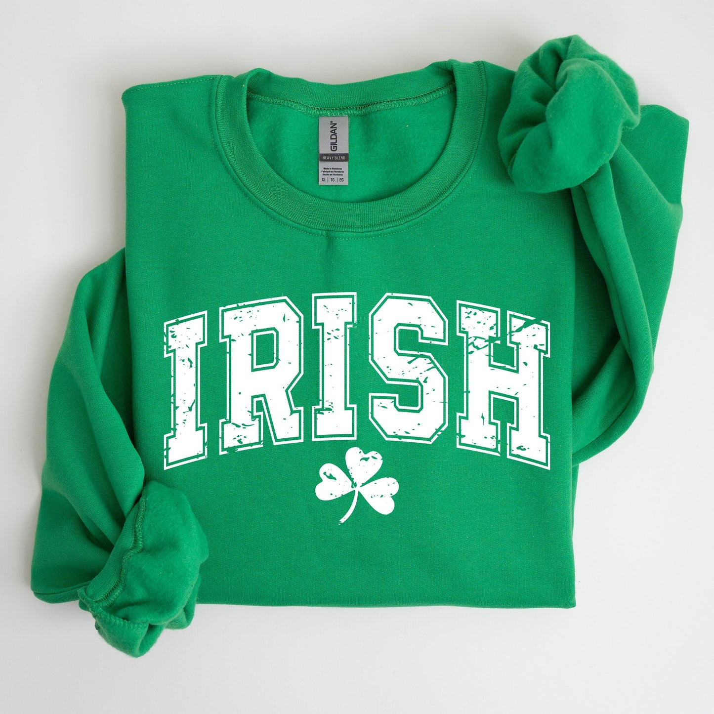Irish, Lucky, St. Paddy's Day, Clover, Shamrock, Lucky Charm, St Patrick's Day Sweatshirt
