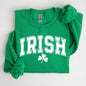 Irish, Lucky, St. Paddy's Day, Clover, Shamrock, Lucky Charm, St Patrick's Day Sweatshirt