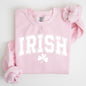 Irish, Lucky, St. Paddy's Day, Clover, Shamrock, Lucky Charm, St Patrick's Day Sweatshirt