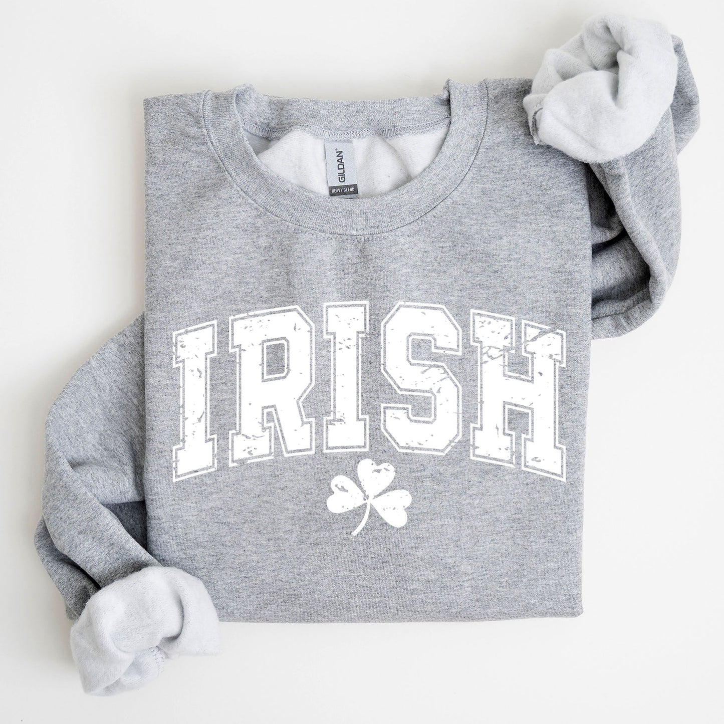 Irish, Lucky, St. Paddy's Day, Clover, Shamrock, Lucky Charm, St Patrick's Day Sweatshirt