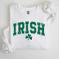 Irish, Lucky, St. Paddy's Day, Clover, Shamrock, Lucky Charm, St Patrick's Day Sweatshirt