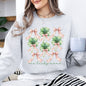 One Lucky Mama, St. Paddy's Day, Coquette, Bow, Clover, Shamrock, Lucky, Irish, Lucky Charm, St Patrick's Day Sweatshirt
