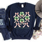One Lucky Mama, St. Paddy's Day, Coquette, Bow, Clover, Shamrock, Lucky, Irish, Lucky Charm, St Patrick's Day Sweatshirt