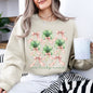 One Lucky Mama, St. Paddy's Day, Coquette, Bow, Clover, Shamrock, Lucky, Irish, Lucky Charm, St Patrick's Day Sweatshirt