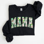 Mama, Vintage, St. Paddy's Day, Clover, Shamrock, Lucky, Irish, Lucky Charm, St Patrick's Day Sweatshirt