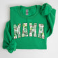 Mama, Vintage, St. Paddy's Day, Clover, Shamrock, Lucky, Irish, Lucky Charm, St Patrick's Day Sweatshirt