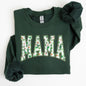 Mama, Retro, St. Paddy's Day, Clover, Shamrock, Lucky, Irish, Lucky Charm, St Patrick's Day Sweatshirt