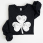 Retro Shamrock, Clover, Lucky, Irish, Lucky Charm, St Patrick's Day Sweatshirt